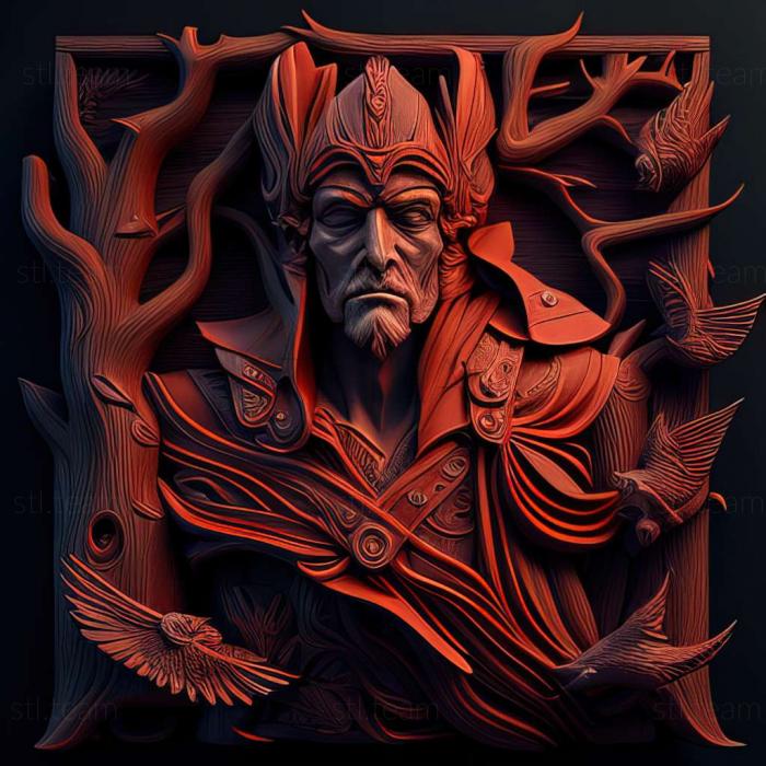 3D модель Гра Hiouden Legend of the Scarlet King (STL)